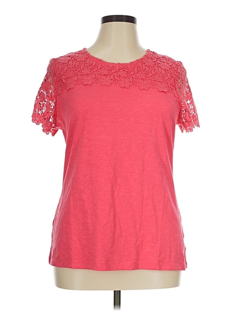 Charter Club Short Sleeve T-shirt In Red
