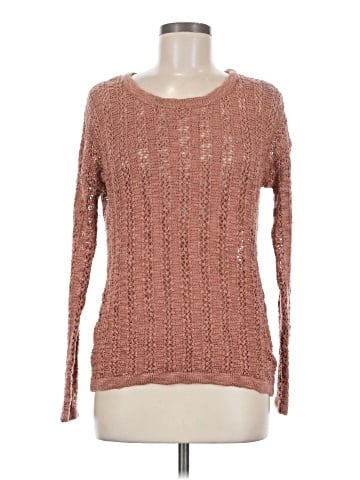 Pink Rose Pullover Sweater (view 1)