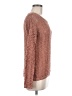 Pink Rose 100% Acrylic Pink Pullover Sweater Size M - photo 4
