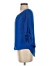 Mine 100% Polyester Blue 3/4 Sleeve Blouse Size S - photo 5