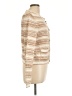 Marled Stripes Ivory Cardigan Size L - photo 4