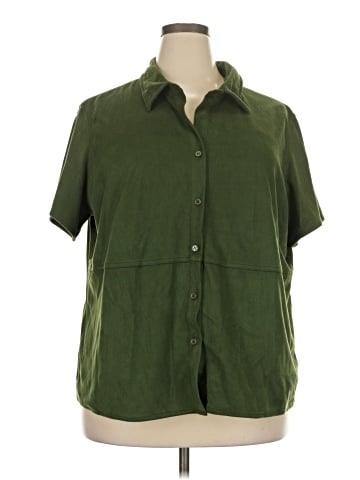 Kathy Ireland Short Sleeve Blouse (view 1)