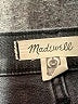 Madewell Chevron-herringbone Gray Jeans Size 26 waist (tall) - photo 7