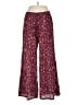 Johnny Was 100% Silk Animal Print Pink Silk Pants Size XL - photo 1