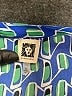 Anne Klein 100% Polyester Print Blue Casual Dress Size XL - photo 7