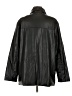 Zara 100% Polyester Black Faux Leather Jacket Size M - photo 2