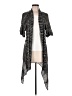 Elie Tahari Gray Cardigan Size S - photo 1