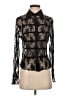 Lia Black Long Sleeve Blouse Size S - photo 1