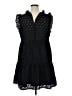 THML 100% Polyester Black Casual Dress Size XL - photo 2