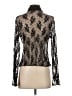 Lia Black Long Sleeve Blouse Size S - photo 2