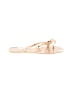 Top Moda Gold Flip Flops Size 10 - photo 1
