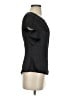 MNG Basics Black Short Sleeve Blouse Size XXS - photo 4