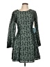 CeCe Paisley Teal Cocktail Dress Size 10 - photo 1