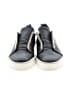 Stokton 100% Leather Solid Black Blue Sneakers Size EU 39 - photo 2