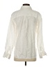 Athleta 100% Linen Ivory Long Sleeve Button-Down Shirt Size XXS - photo 2