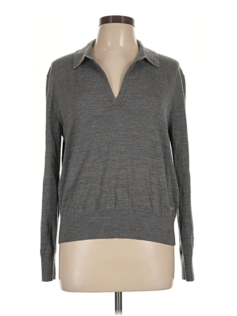 Click to view more detailed imagery on our partner's website Pre-owned Calvin Klein Pullover Sweater In Gray