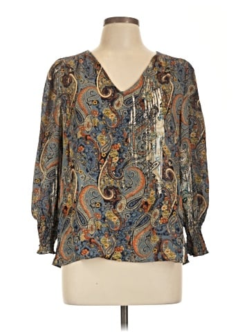 Sunny Leigh 3/4 Sleeve Blouse (view 1)