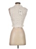 Zara Ivory Sleeveless Blouse Size S - photo 2