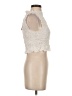 Zara Ivory Sleeveless Blouse Size S - photo 4