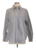 Mondi 100% Cotton Chevron-herringbone Gray Long Sleeve Button-Down Shirt Size EU 44 / US 14 - photo 1