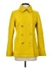 J.Crew Yellow Wool Coat Size 4 - photo 1