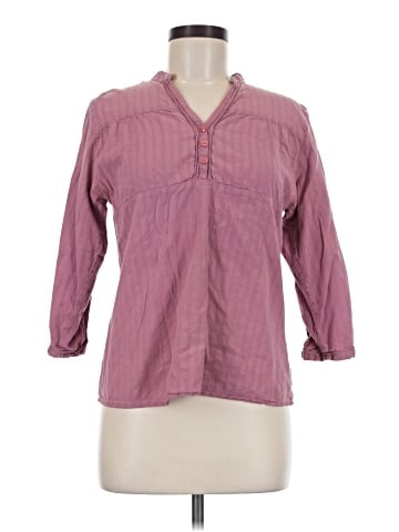 Woolrich 3/4 Sleeve Button-Down Shirt (view 1)