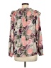 Fever 100% Polyester Paisley Pink 3/4 Sleeve Blouse Size M - photo 2
