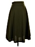 Doublju Solid Green Casual Skirt Size S - photo 1