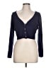 Pink Rose Blue Cardigan Size L - photo 1
