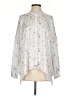 Koch Polka Dots White Long Sleeve Blouse Size XS - photo 1