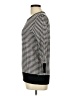 Ann Taylor Factory 100% Cotton Houndstooth Black Pullover Sweater Size L - photo 5