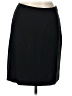 Ann Taylor Solid Black Casual Skirt Size 10 - photo 1