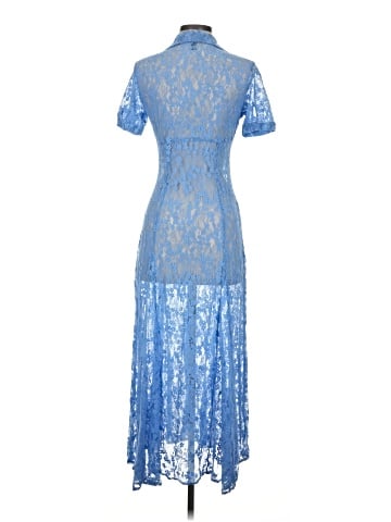Aqua Cocktail Dress (view 2)