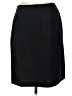Ann Taylor Solid Black Casual Skirt Size 10 - photo 2