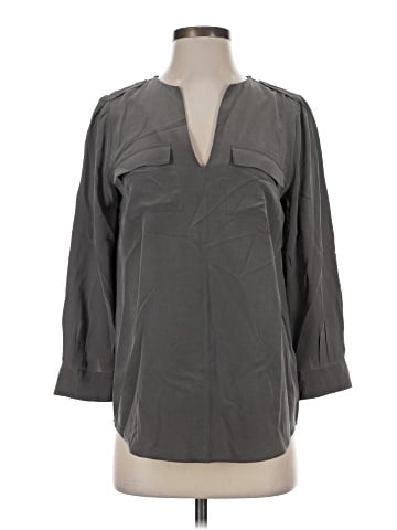 Joie 3/4 Sleeve Silk Top (view 1)