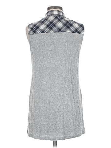 Drew Sleeveless Button-Down Shirt (view 2)