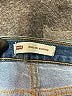Levi's Solid Blue Jeans Size 6X - photo 3