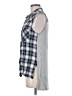 Drew Plaid Blue Sleeveless Button-Down Shirt Size M - photo 5
