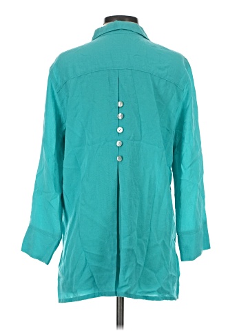 Fridaze 3/4 Sleeve Button-Down Shirt (view 2)