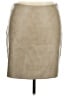 Cache 100% Polyurethane Snake Print Tan Faux Leather Skirt Size XL - photo 1