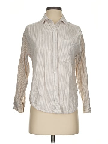 Hollister Long Sleeve Button-Down Shirt (view 1)