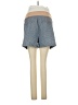Gap - Maternity 100% Cotton Blue Shorts Size 4 - photo 2
