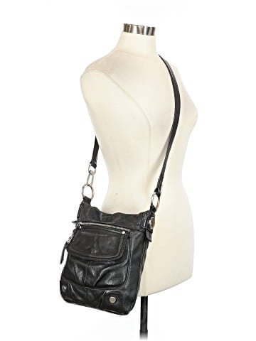 B Makowsky Leather Crossbody Bag (view 2)
