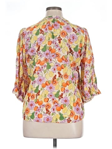 Democracy 3/4 Sleeve Blouse (view 2)