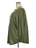 Torrid Green Long Sleeve Henley Size 4X Plus (4) - photo 5