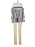 H&M Mama Stripes Ivory White Shorts Size 4 - photo 2