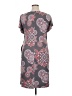 Robbie Bee Paisley Gray Casual Dress Size 1X - photo 2