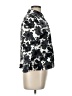 Charter Club Floral Black Jacket Size L - photo 4