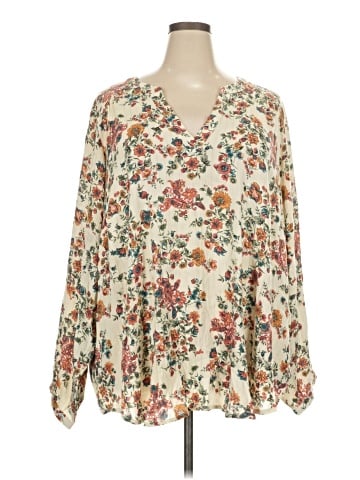 Torrid Long Sleeve Blouse (view 1)
