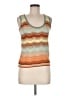 M Missoni Orange Sleeveless Top Size 6 - photo 1